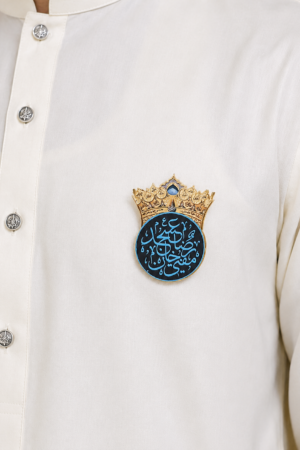 Huzoor Qaid E Millat Allama Asjad Miyan Brooch